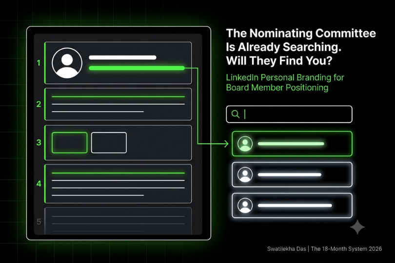 LinkedIn Personal Branding for Board Member Positioning