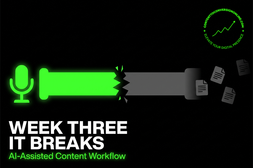 AI-assisted content workflow featured image