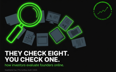 How Investors Evaluate Founders Online: 8 Surfaces You Miss