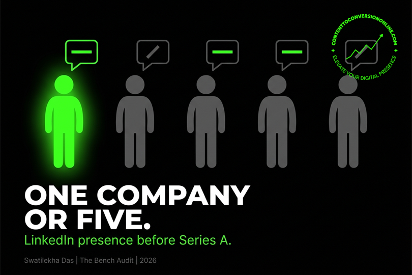 LinkedIn presence before Series A featured image