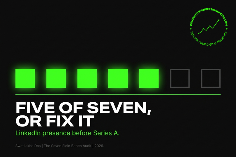 Seven field bench audit scorecard for investor credibility across a leadership team